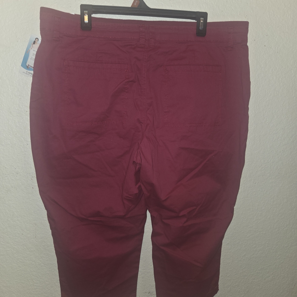 Lee Women's Deep Red Chinos